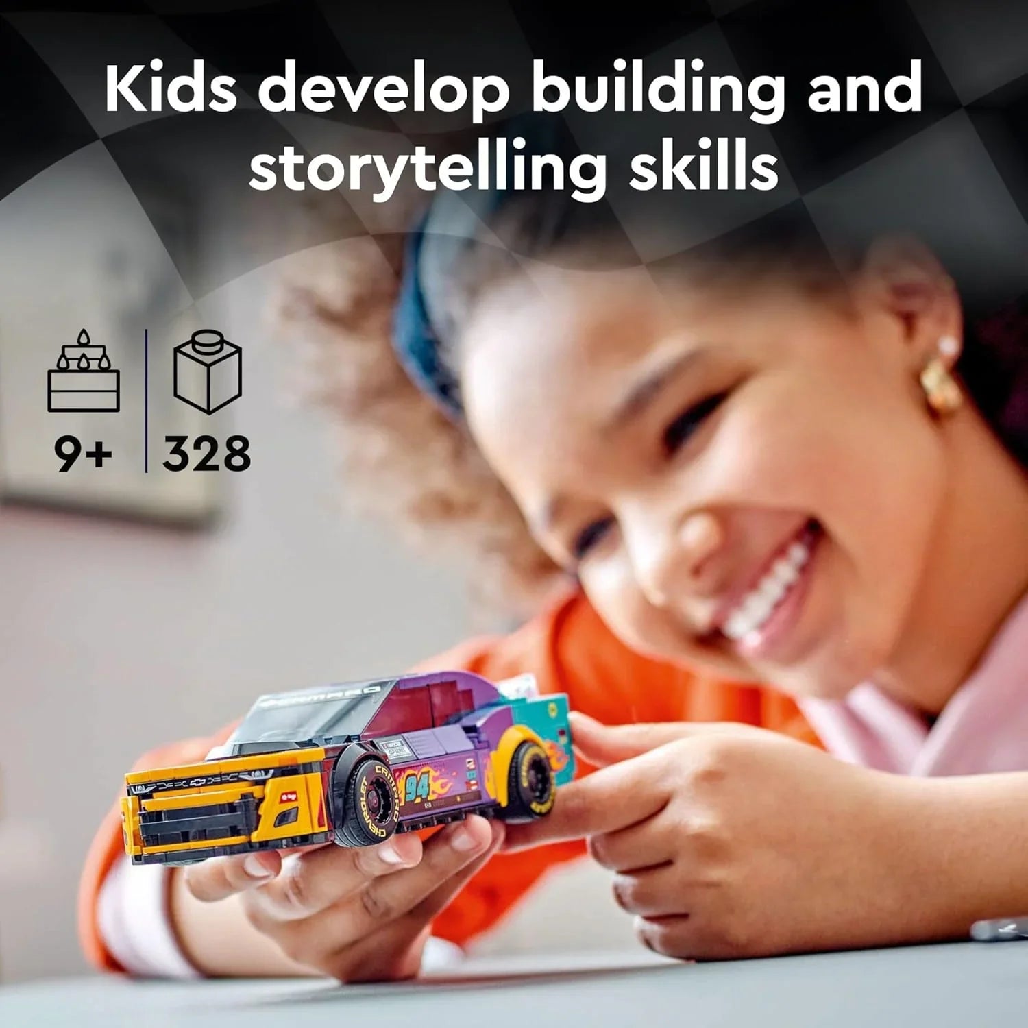 LEGO Nascar® Next Gen Chevrolet Camaro Zl1 Building Playset Age- 9 Years & Above