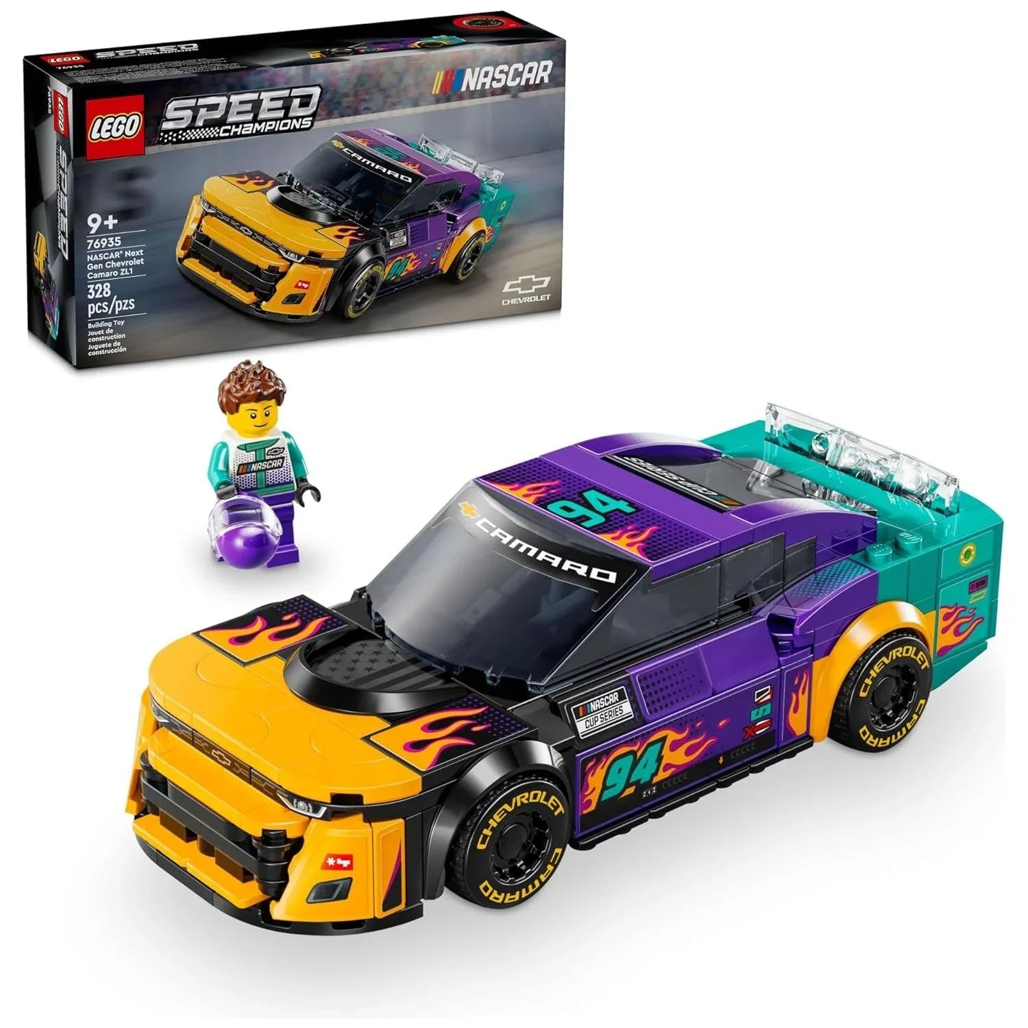 LEGO Nascar® Next Gen Chevrolet Camaro Zl1 Building Playset Age- 9 Years & Above
