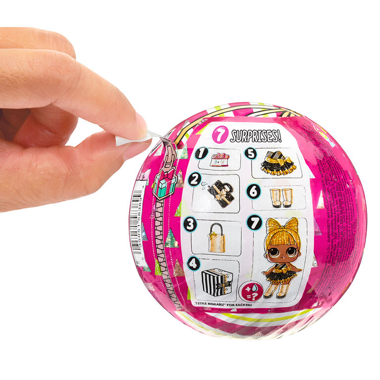 LOL Surprise Holiday Present Surprise Doll Prezzie Gold Age- 3 Years & Above