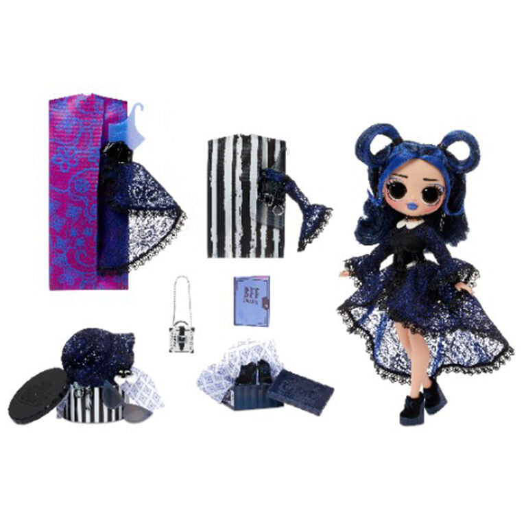 LOL Surprise OMG Moonlight B.B. Dress Up Doll Set with 20 Surprises Multicolor Age 3 Years Above Peekaboo