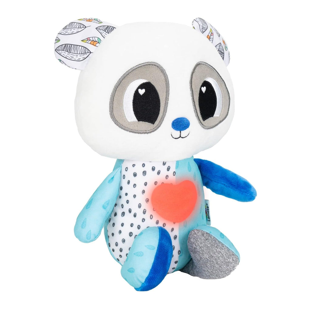 Lamaze Soothing Heart Panda™ Musical Plush Toy L27470 White/Black Age- Newborn & Above