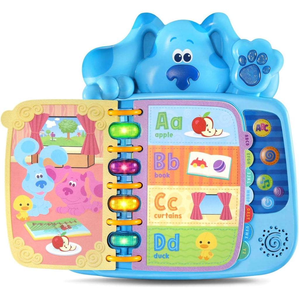 LeapFrog Blue's Clues and You! Skidoo Into ABCs Book Blue Age- 2 Years & Above