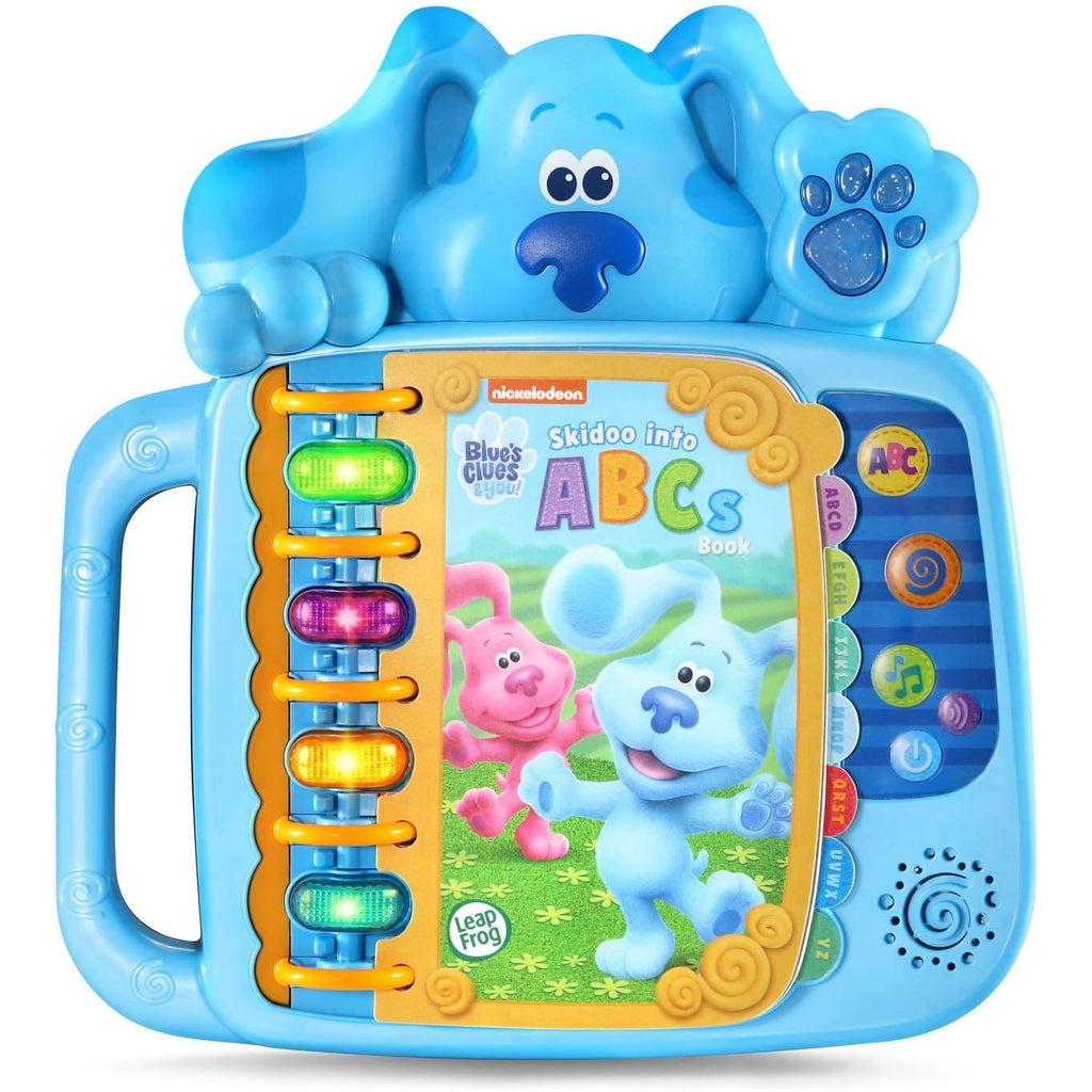 LeapFrog Blue's Clues and You! Skidoo Into ABCs Book Blue Age- 2 Years & Above