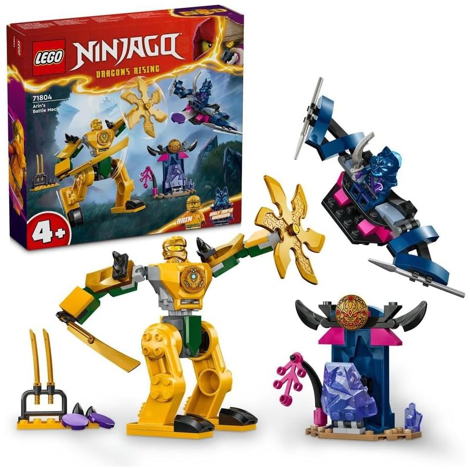 Lego Arin's Battle Mech Building Blocks Multicolor Age- 4 Years & Above
