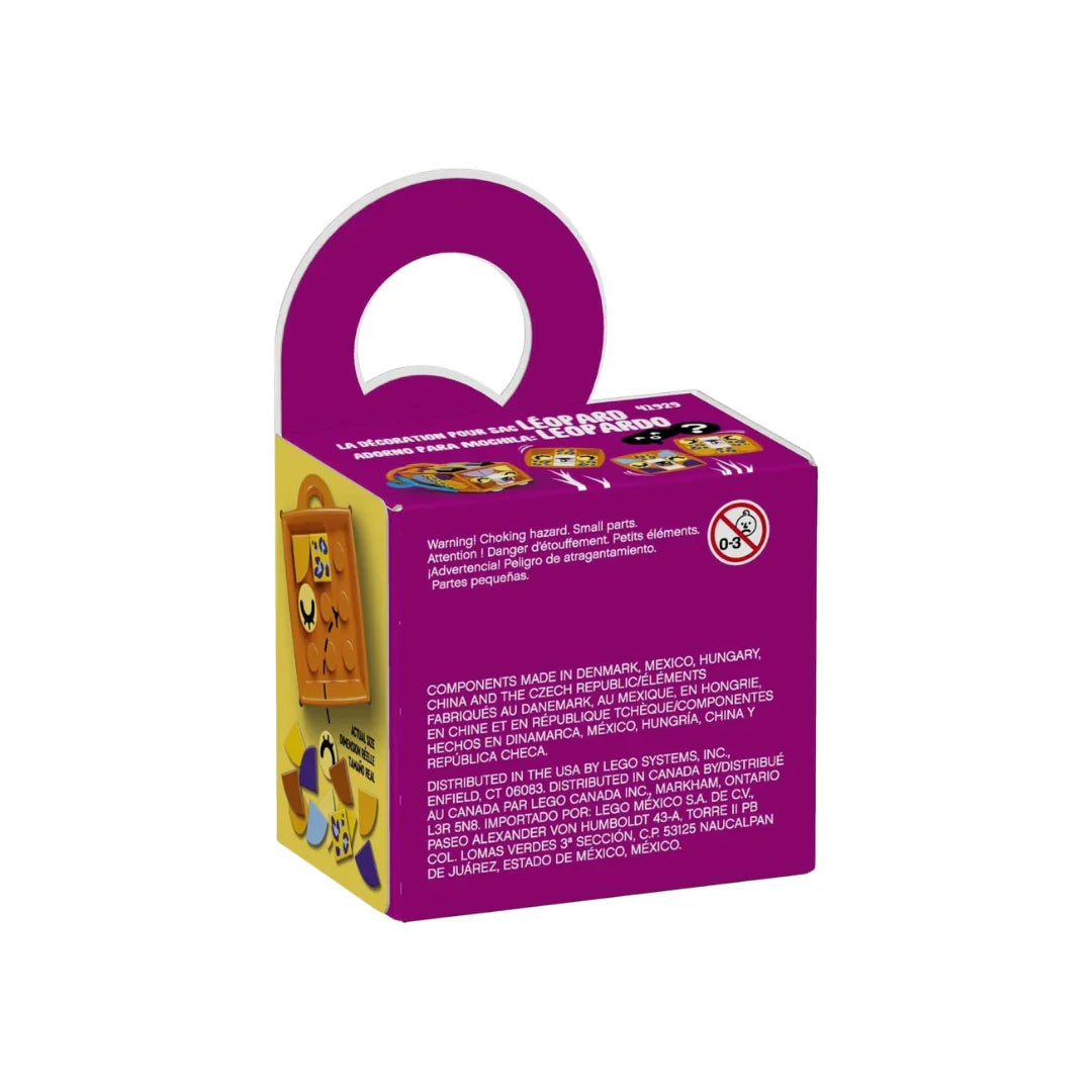 Lego Bag Tag Leopard