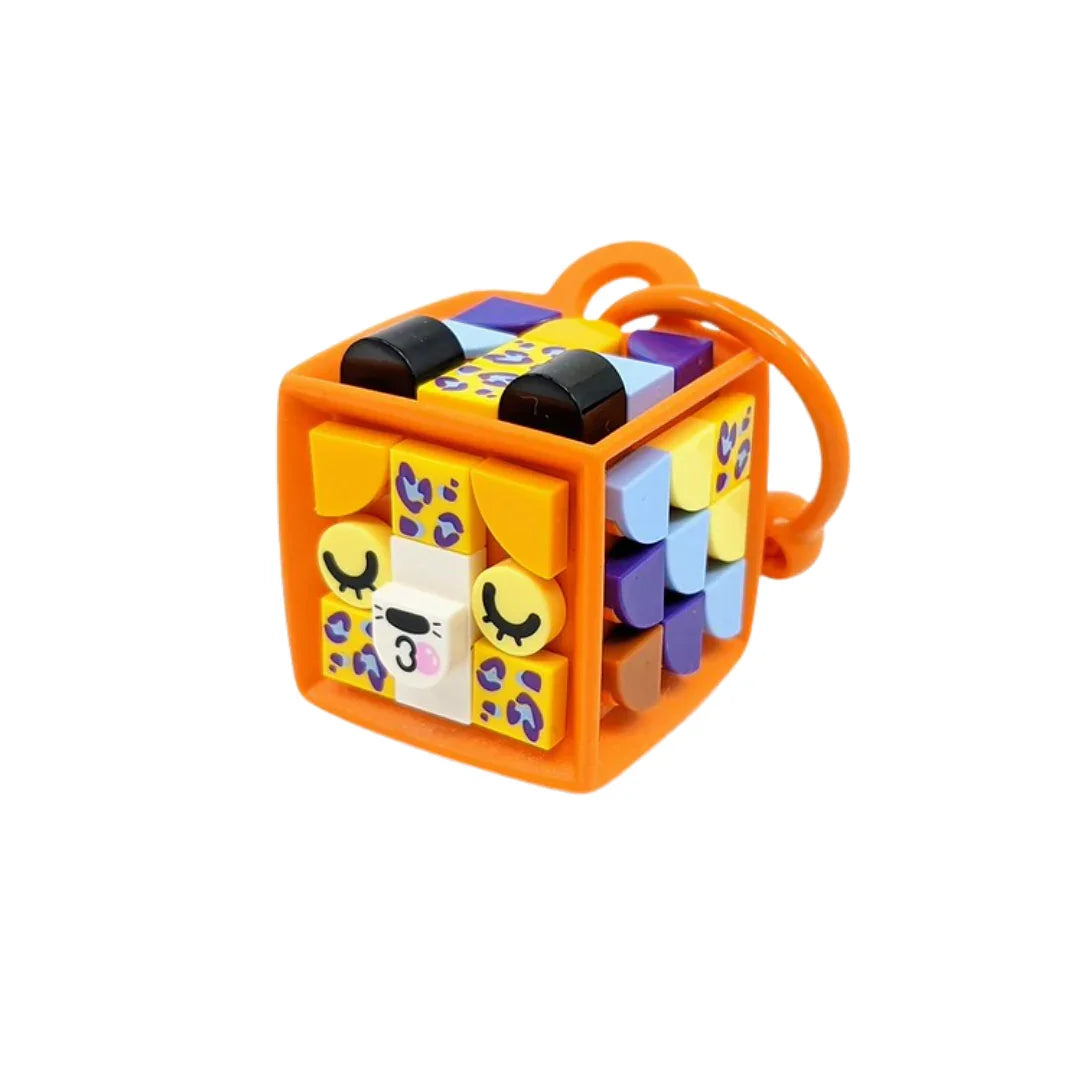 Lego Bag Tag Leopard