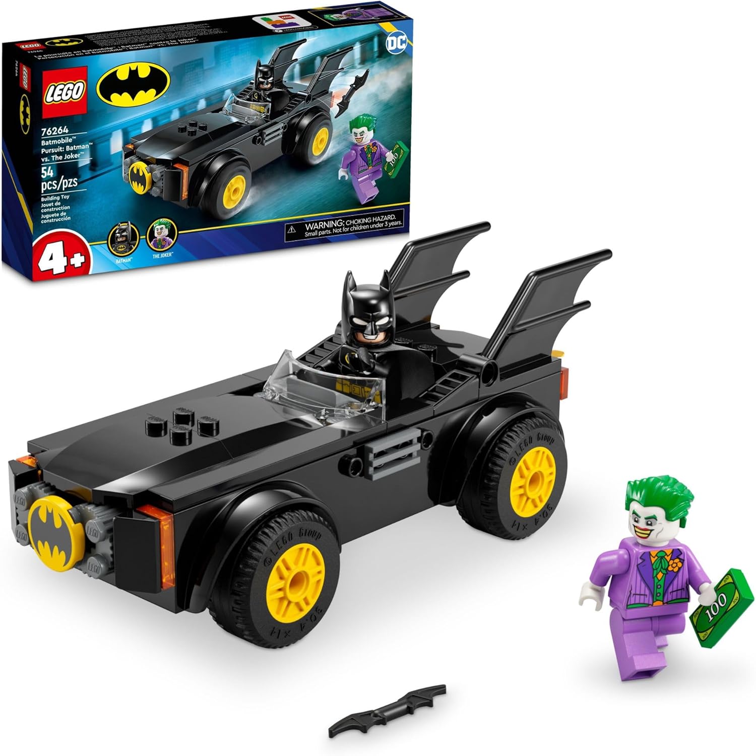 Lego batmobile remote control car best sale