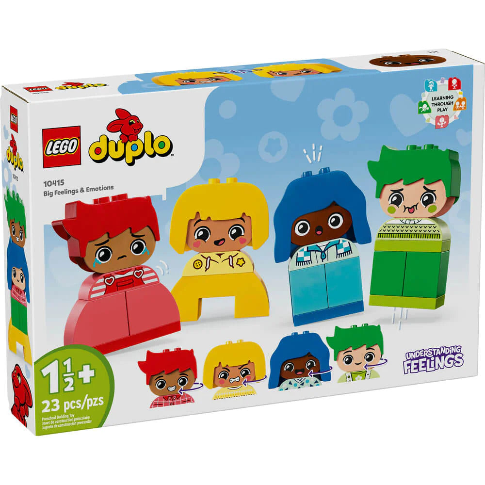 Lego Big Feelings & Emotions Building Blocks Multicolor Age- 18 Months & Above