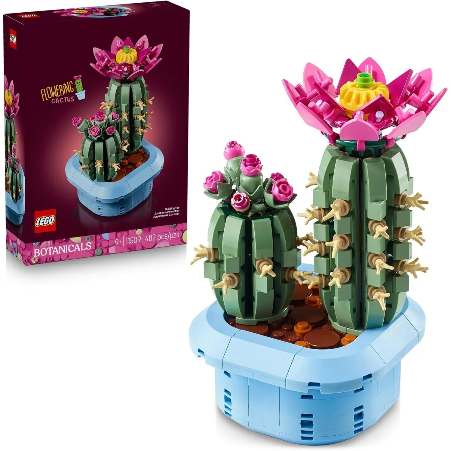 Lego Botanicals Flowering Cactus 11509  Age- 9 Years and Above