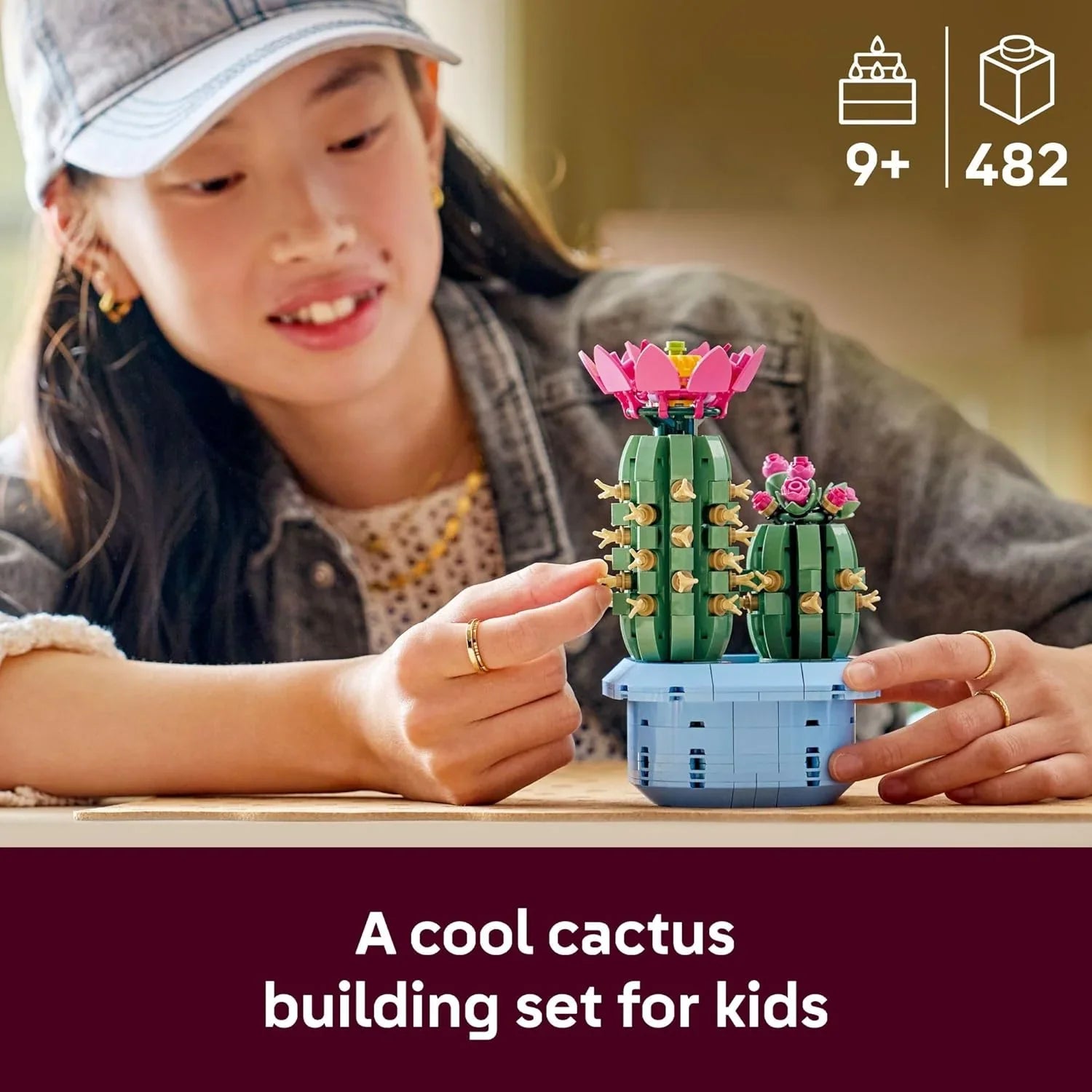 Lego Botanicals Flowering Cactus 11509  Age- 9 Years and Above