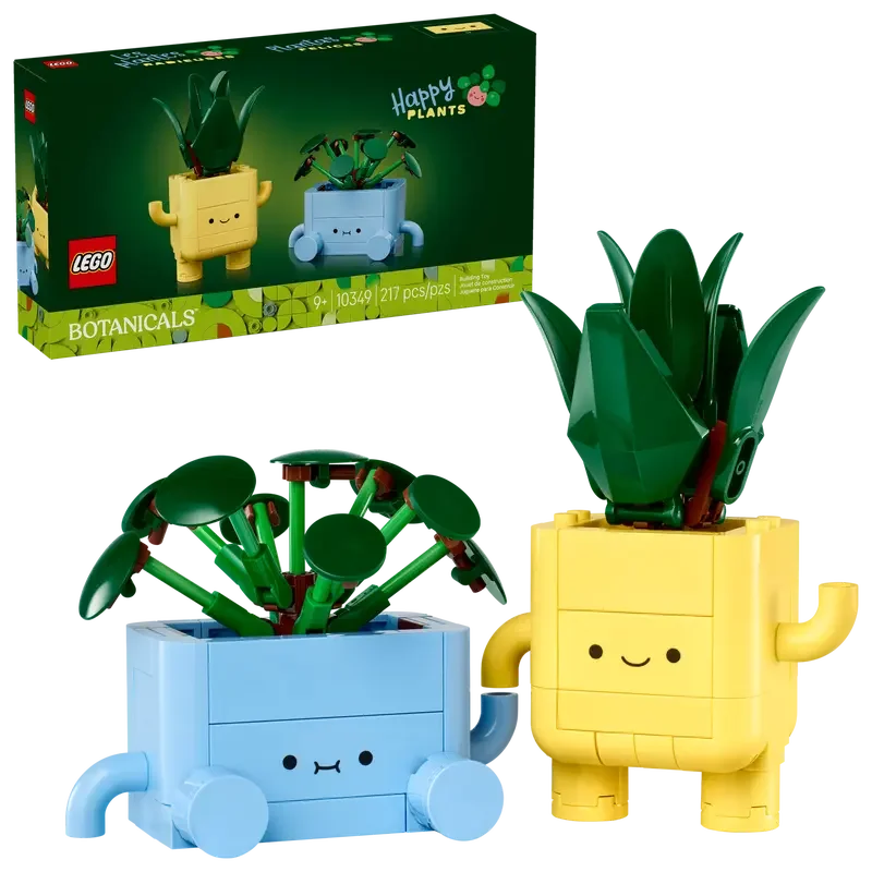 Lego Botanicals Happy Plants Building Blocks 10349 Age- 8 Years & Above