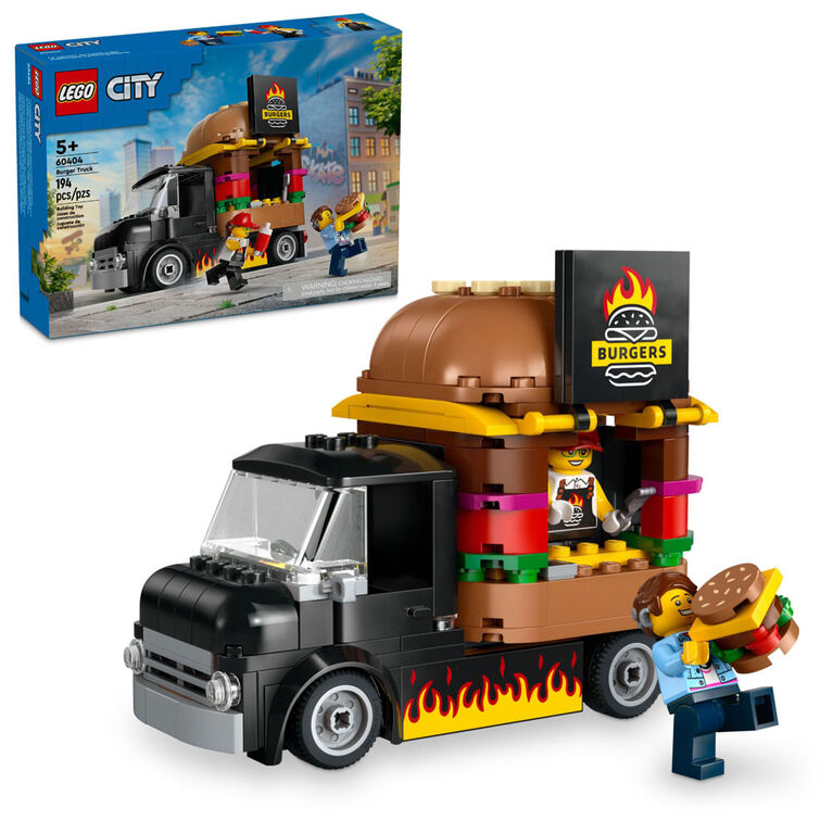 Lego Burger Truck Building Blocks Multicolor Age 4 Years Above Peekaboo