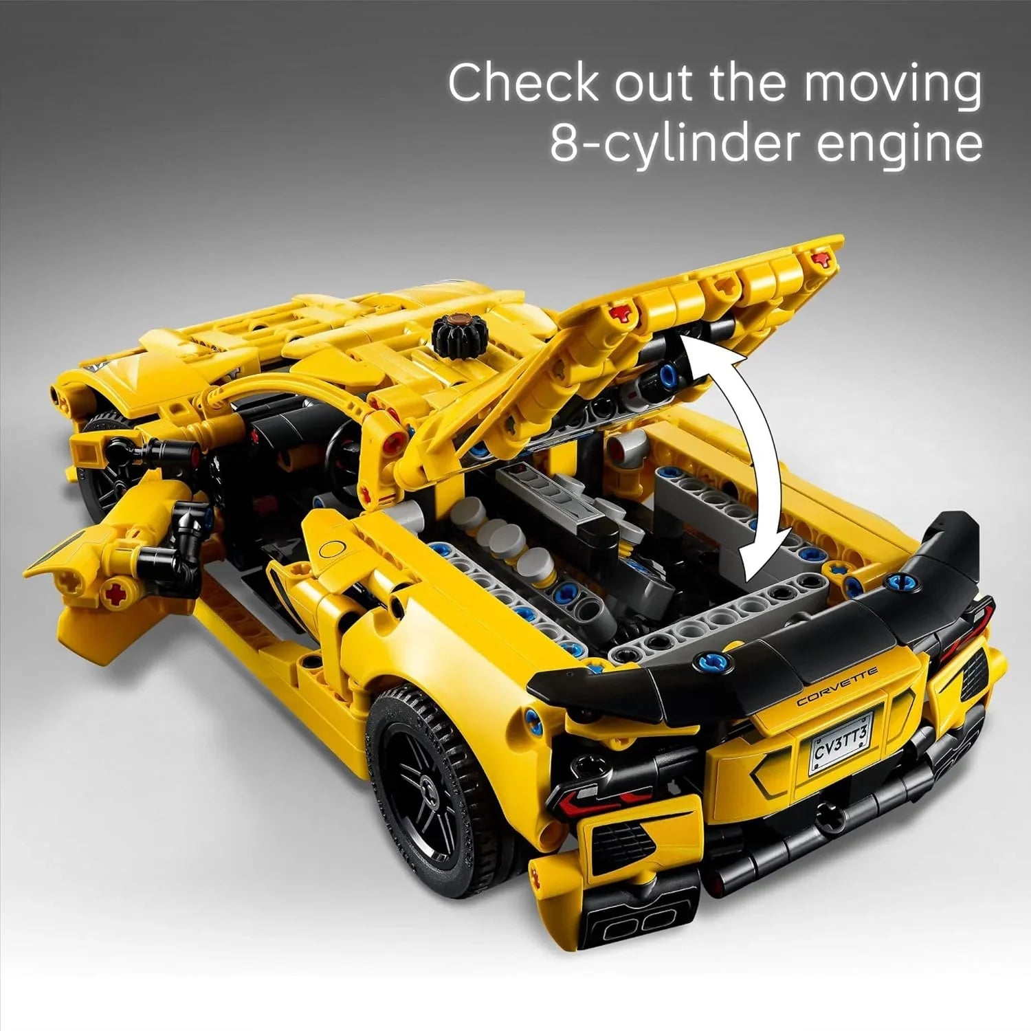 Lego Chevrolet Corvette Stingray Car Kids Building Blocks 42205 Age- 9 Years & Above