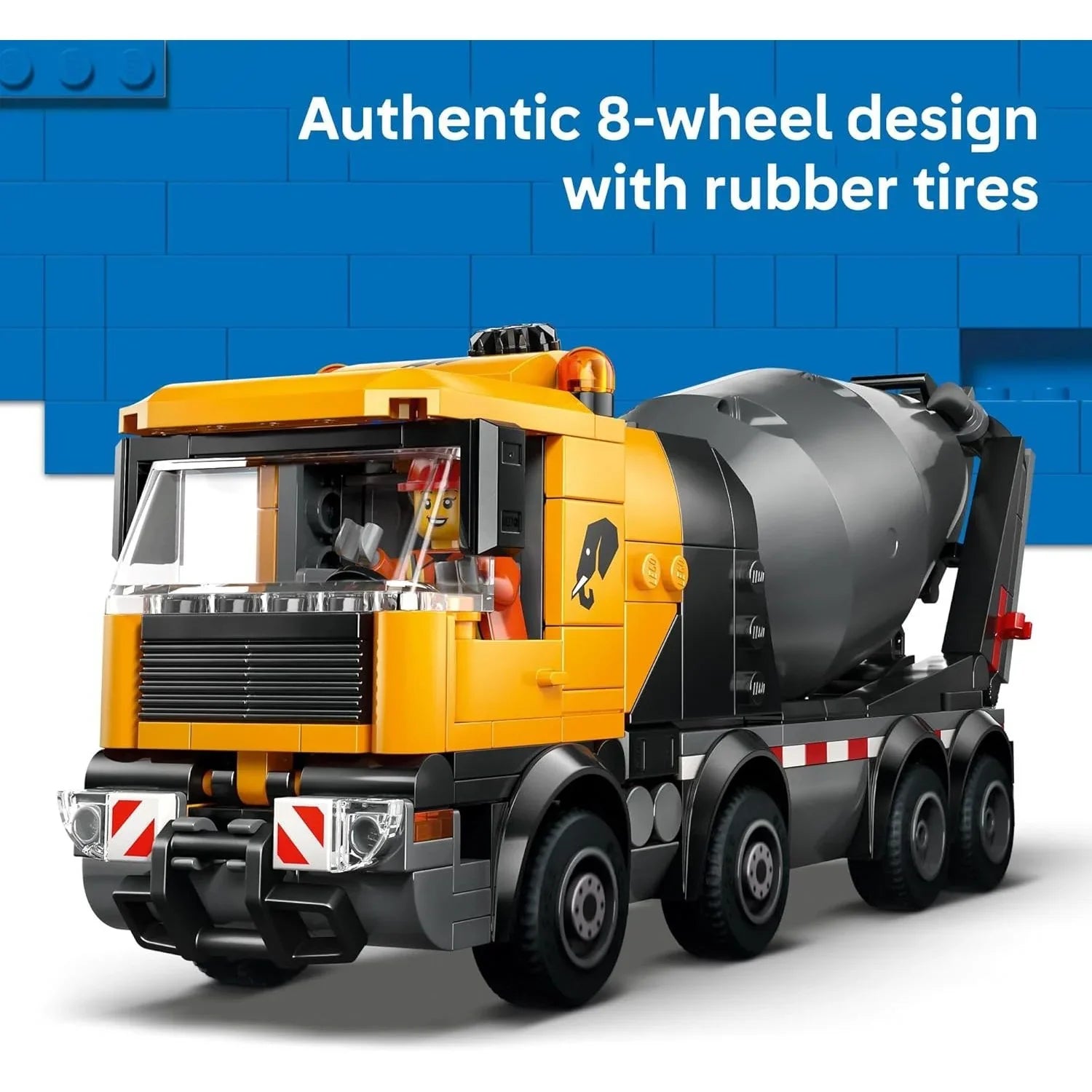Lego City Cement Mixer Truck 60478 Age- 7 Years and Above