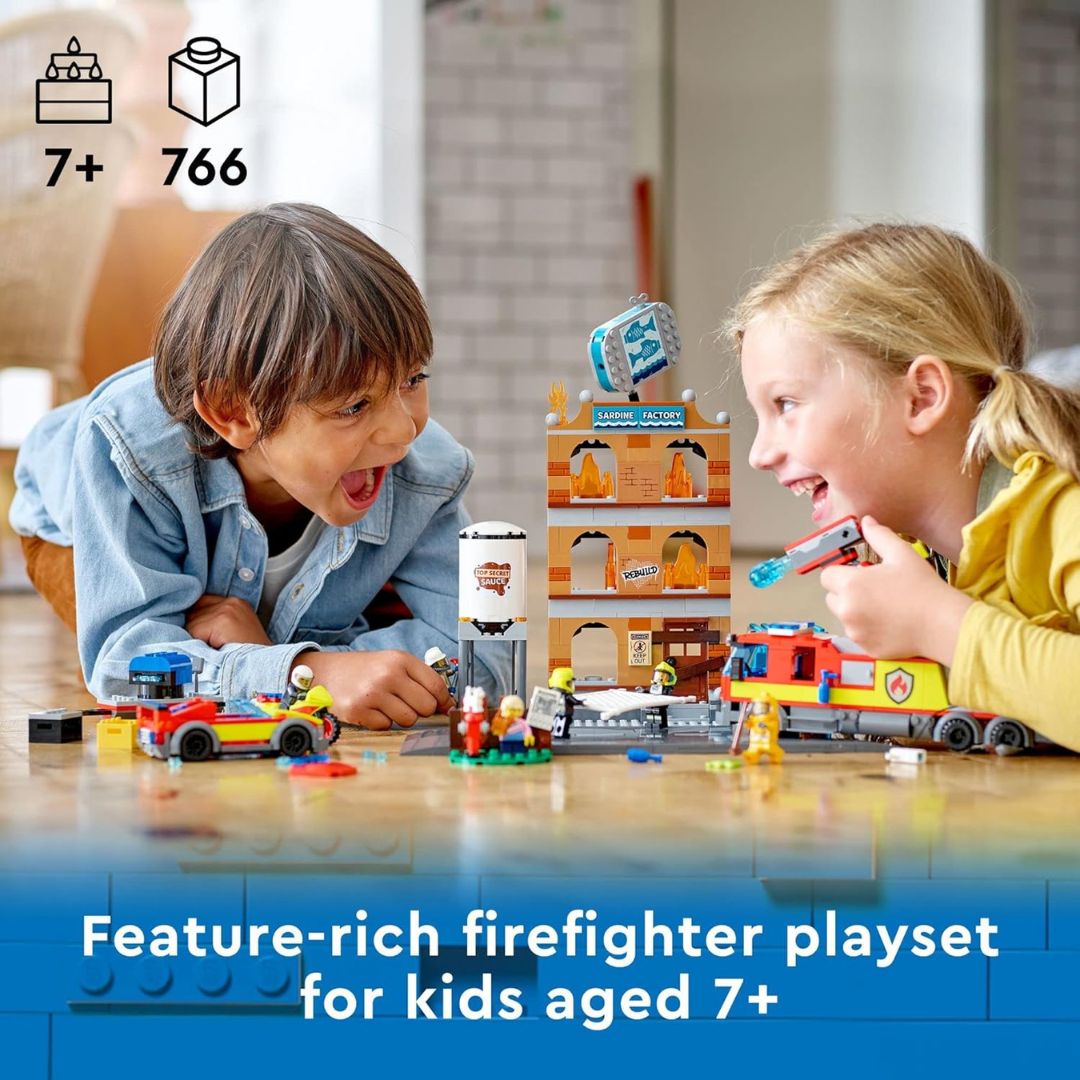 Lego City Fire Brigade Age- 7 Years & Above