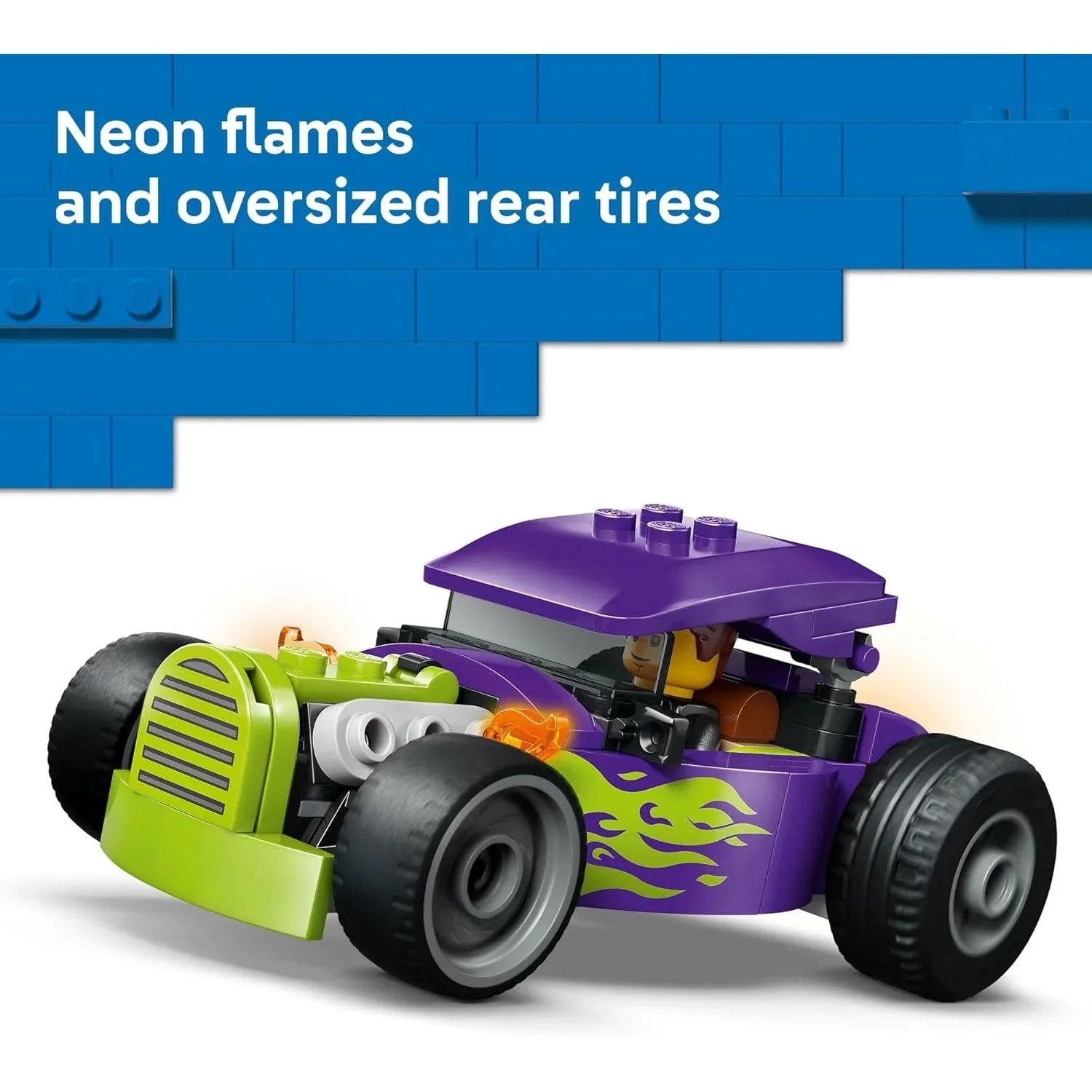 Lego City Hot Rod Race Car 60485 Age- 5 Years and Above