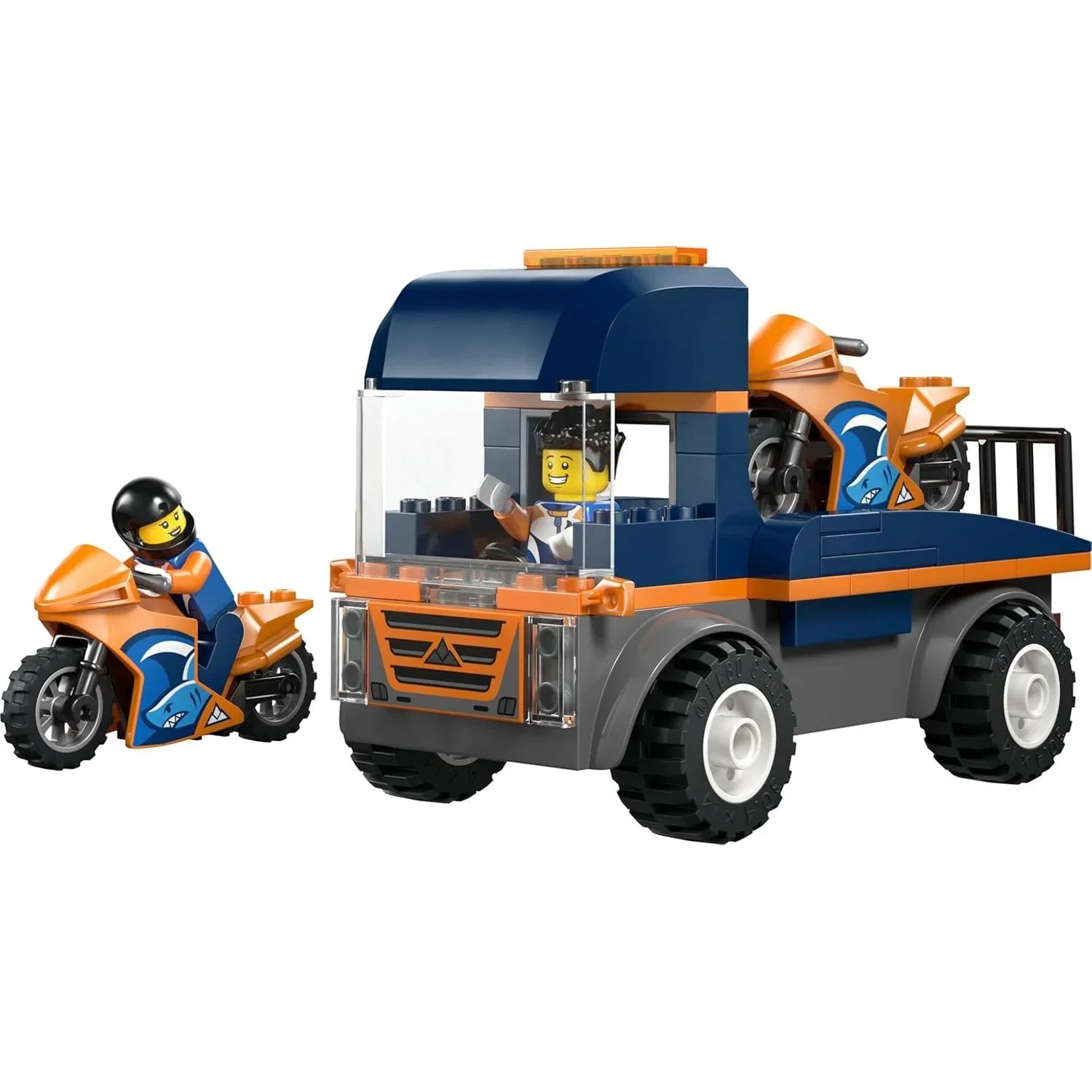 Lego City Motorcycle Transporter 60498  Age- 4 Years and Above