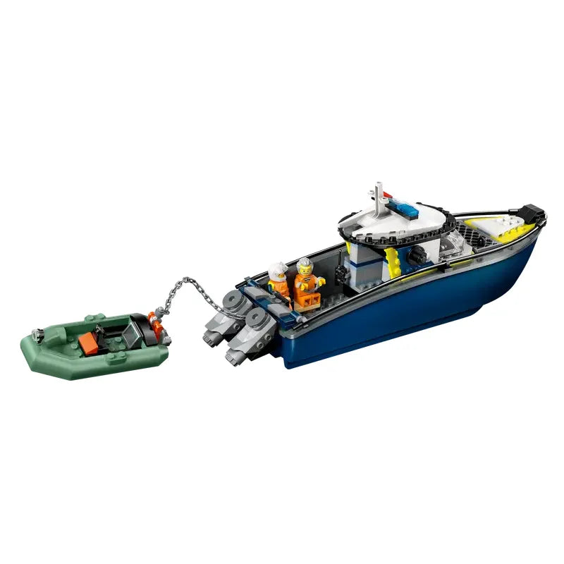 Lego City Police Boat Chase Building Blocks 60456 Age- 4 Years & Above