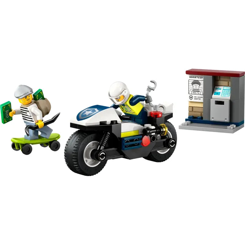 Lego City Police Motorcycle Chase Building Blocks 60455 Age- 4 Years & Above