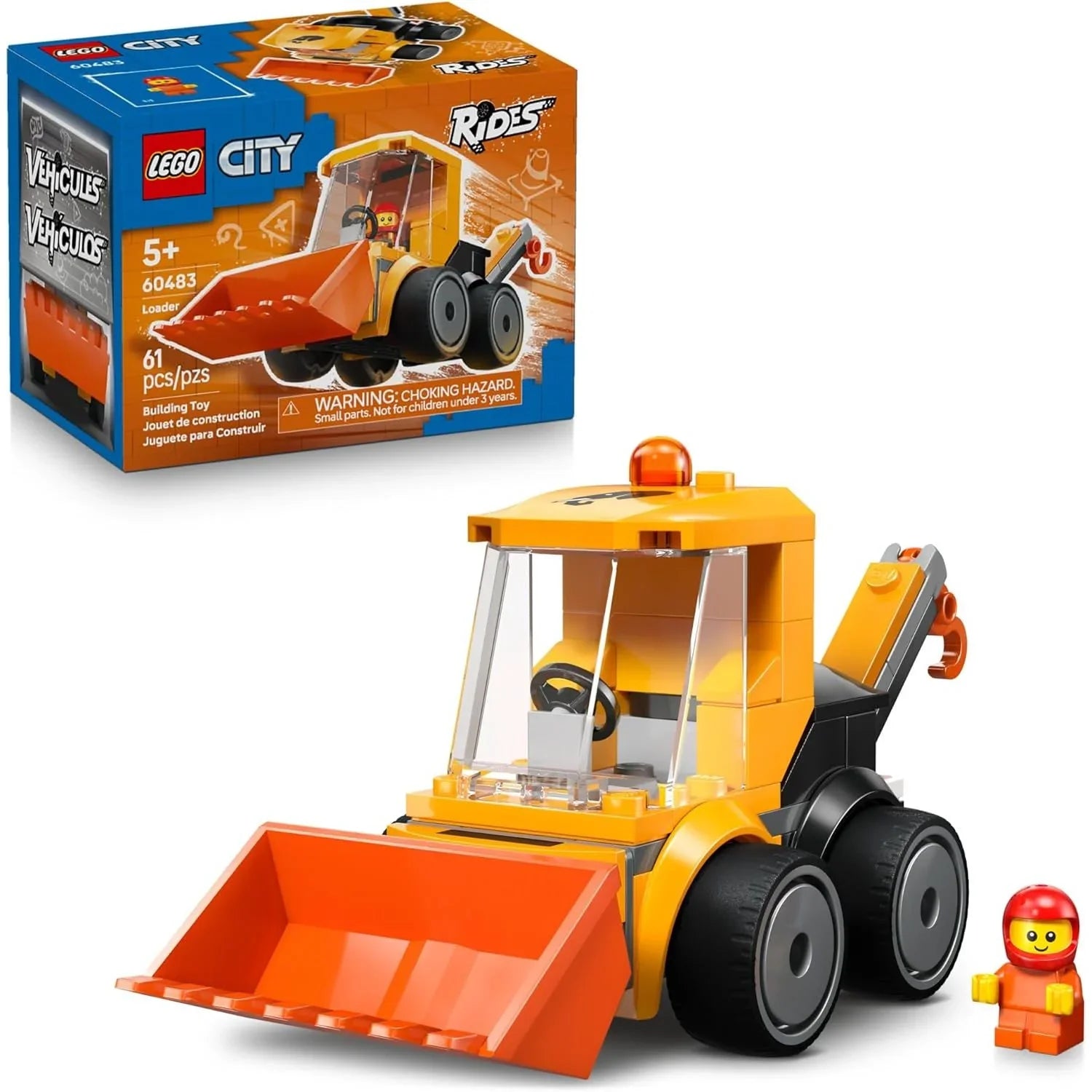 Lego City Rides Construction Loader 60483 Age- 5 Years and Above