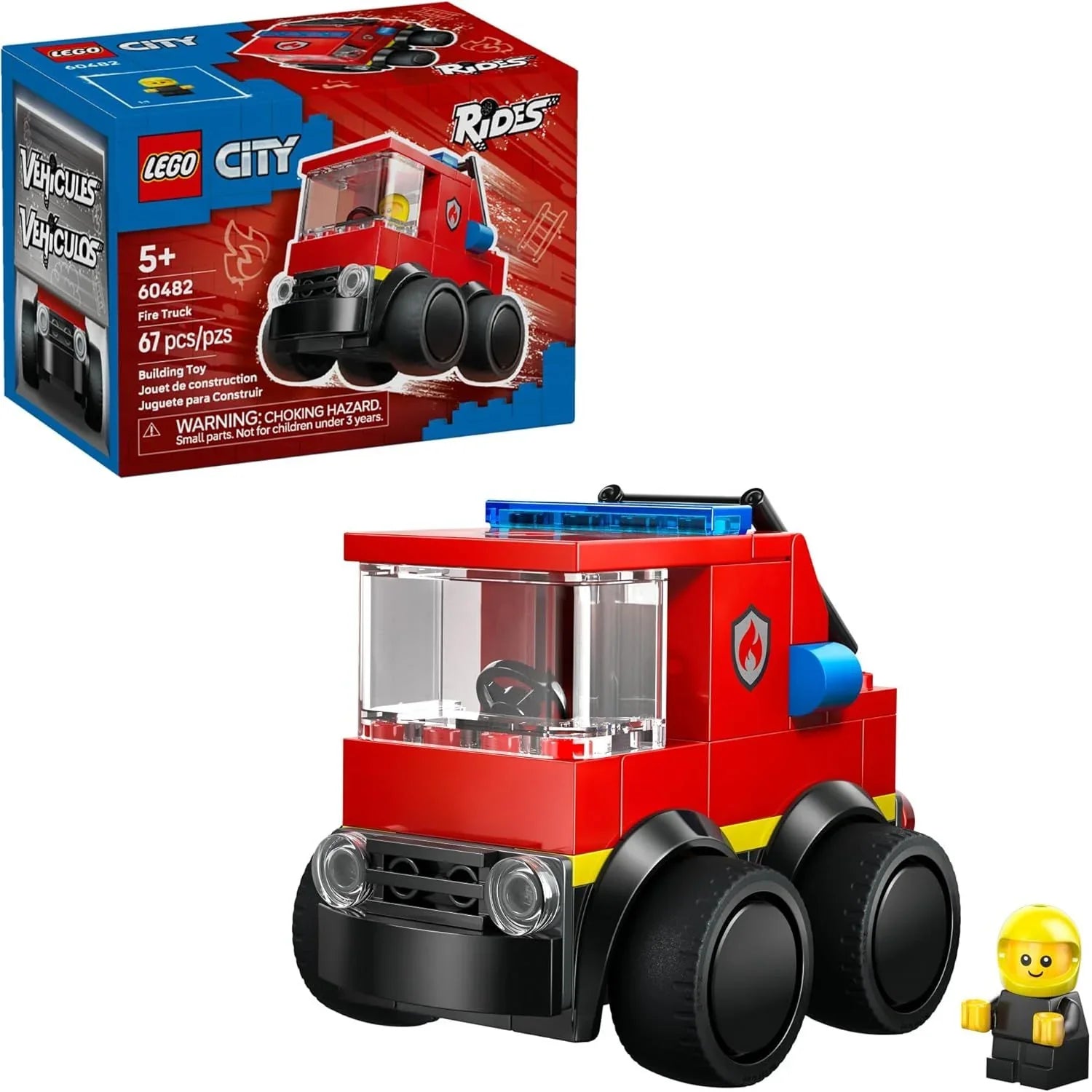 Lego City Rides – Fire Truck Age- 5 Years and Above