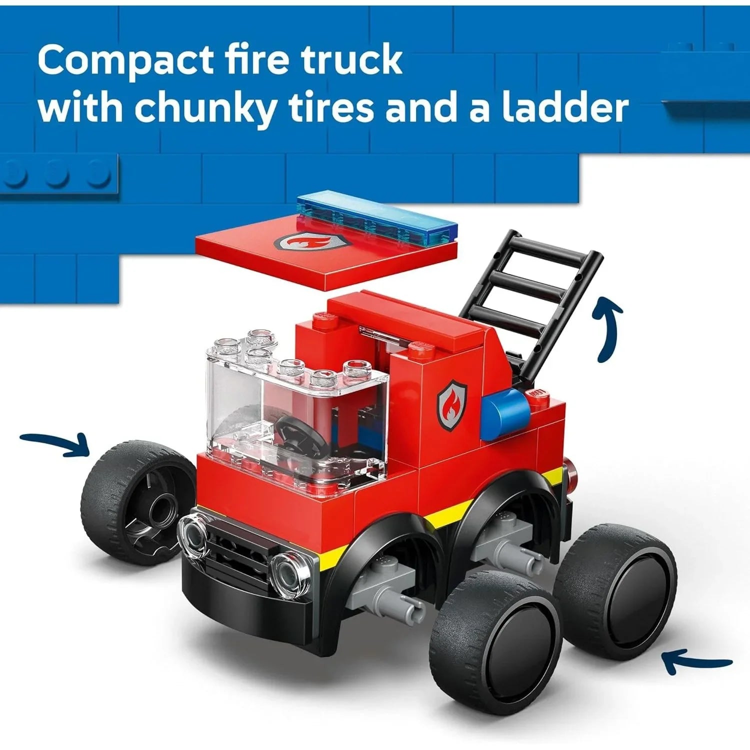 Lego City Rides – Fire Truck Age- 5 Years and Above