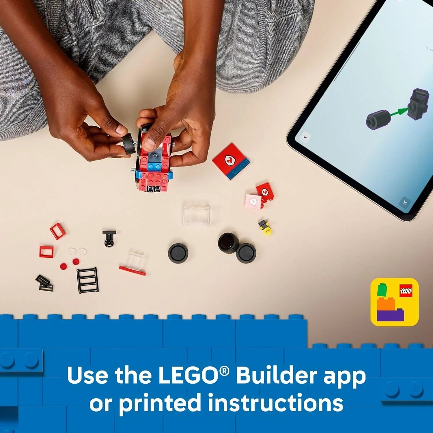 Lego City Rides – Fire Truck Age- 5 Years and Above