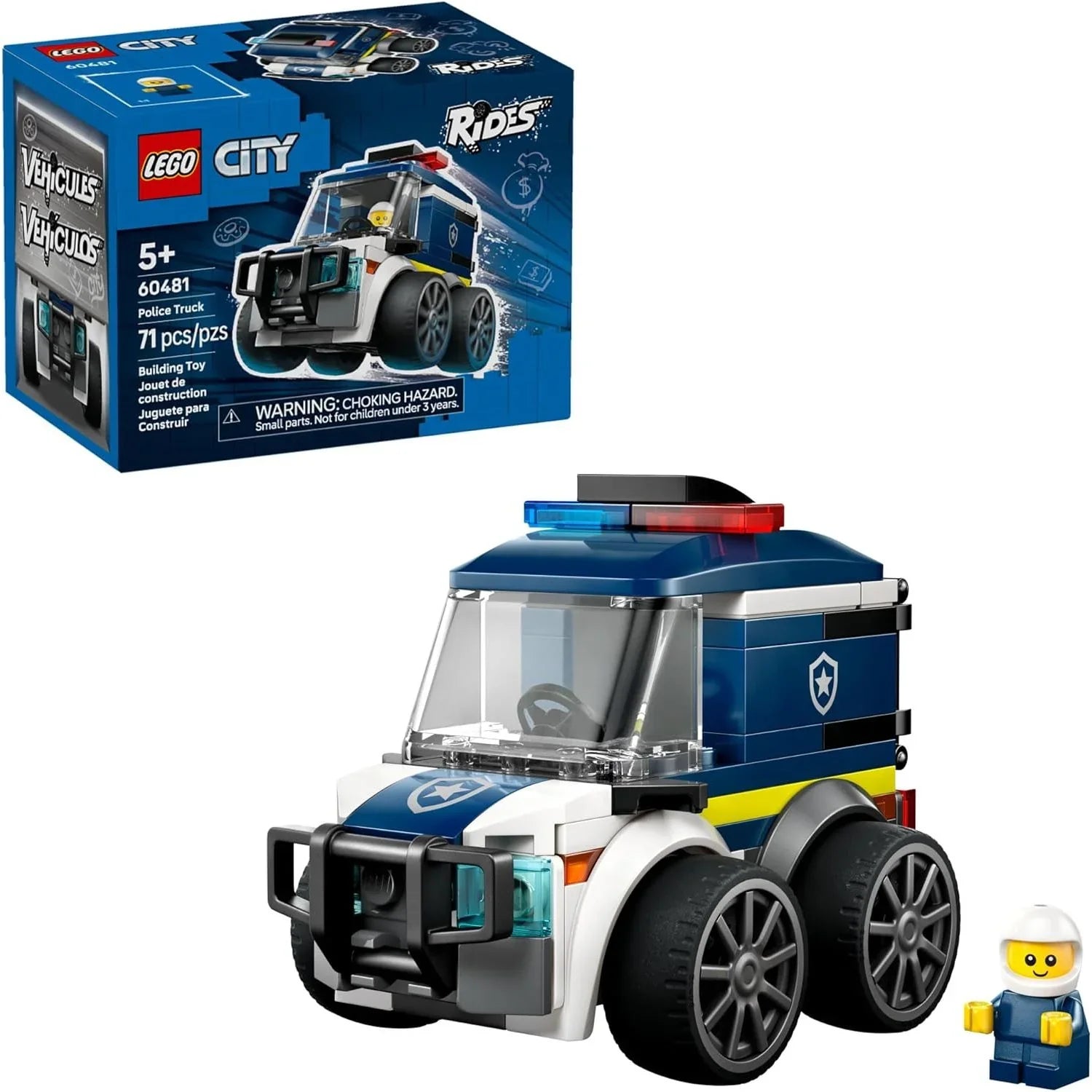 Lego City Rides – Police Truck  60481 Age- 5 Years and Above