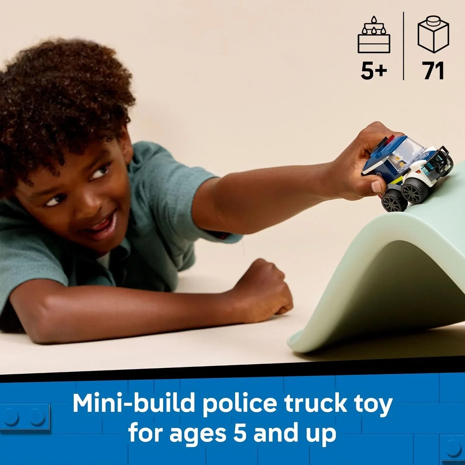 Lego City Rides – Police Truck  60481 Age- 5 Years and Above