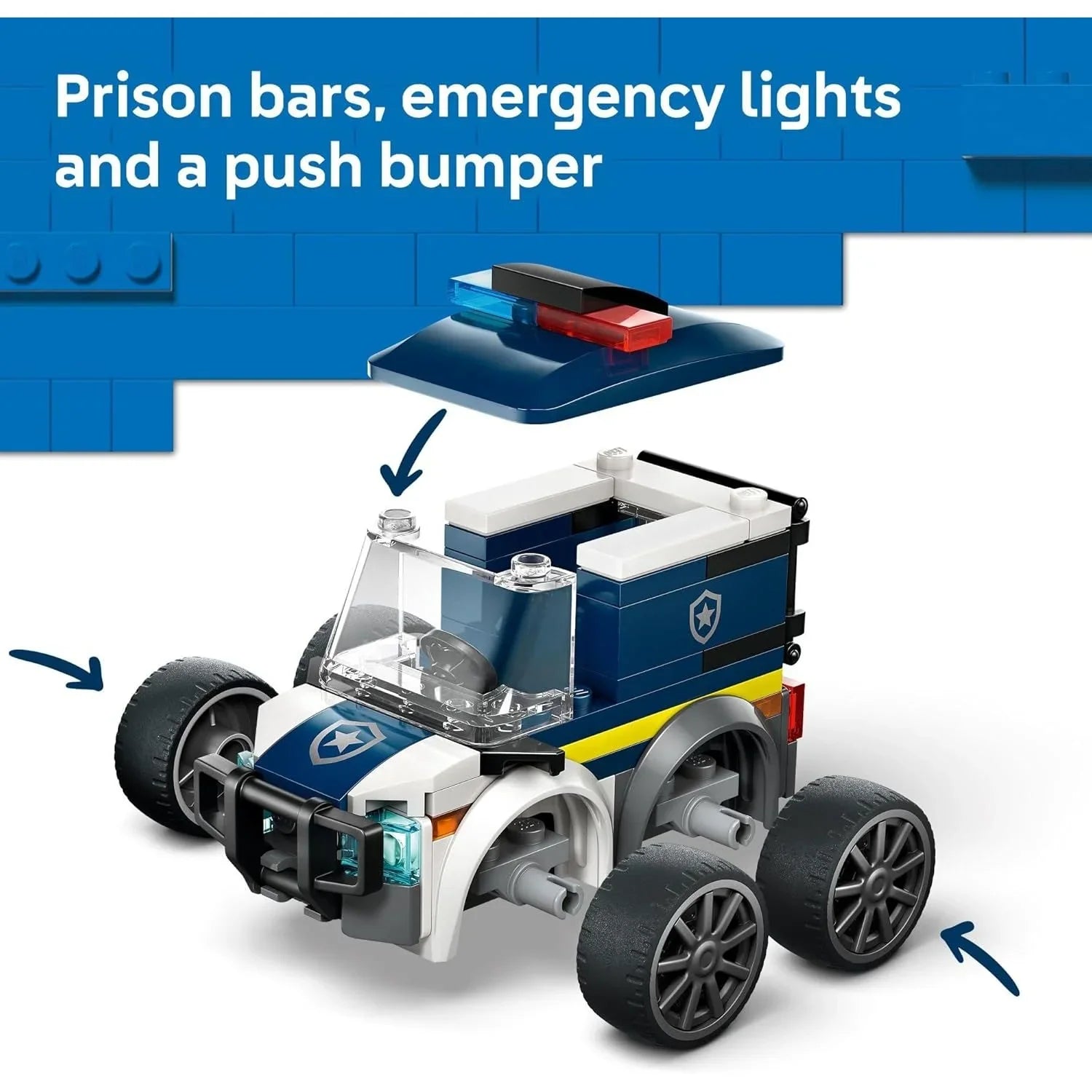 Lego City Rides – Police Truck  60481 Age- 5 Years and Above