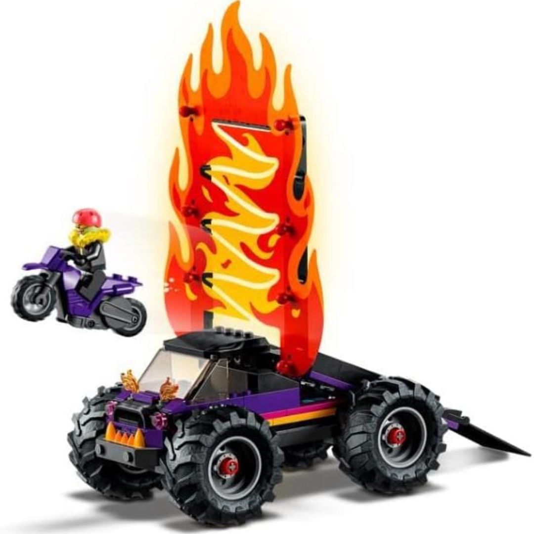 Lego City Stuntz Double Loop Stunt Arena Set Age- 7 Years & Above