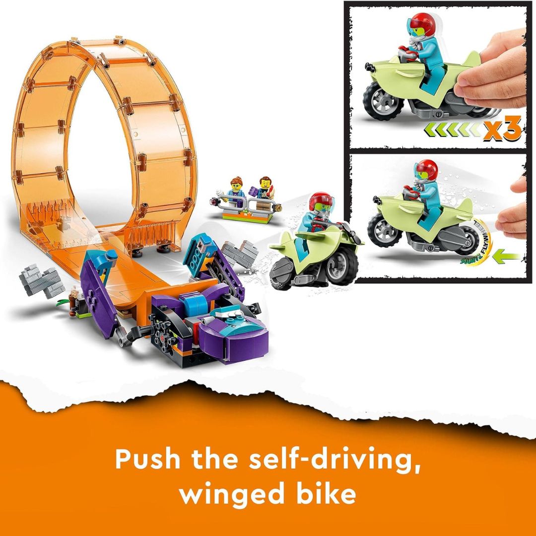 Lego City Stuntz Smashing Chimpanzee Stunt Loop Set Age- 7 Years & Above