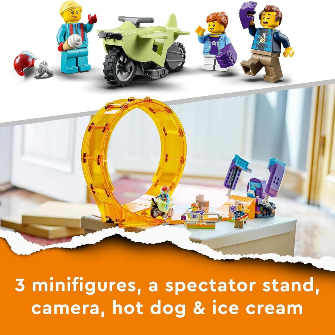 Lego City Stuntz Smashing Chimpanzee Stunt Loop Set Age- 7 Years & Above