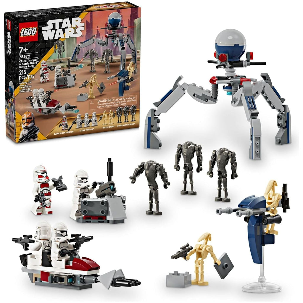 Lego Clone Trooper™ & Battle Droid™ Battle Pack Building Blocks Multicolor Age- 7 Years & Above