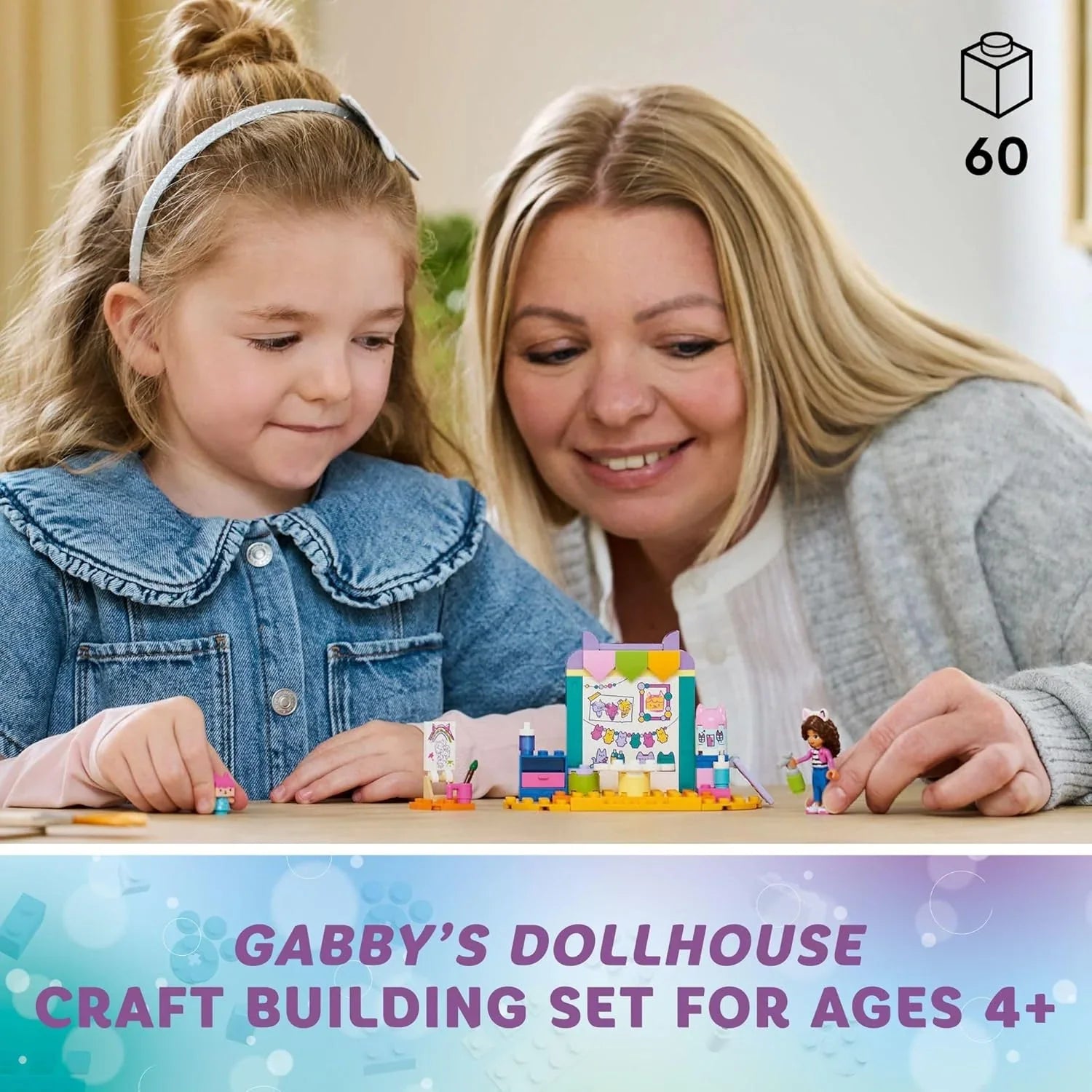 Lego Gabby's Dollhouse Craft with Babykitty Building Kit [Le10795] Age- 4 Years & Above
