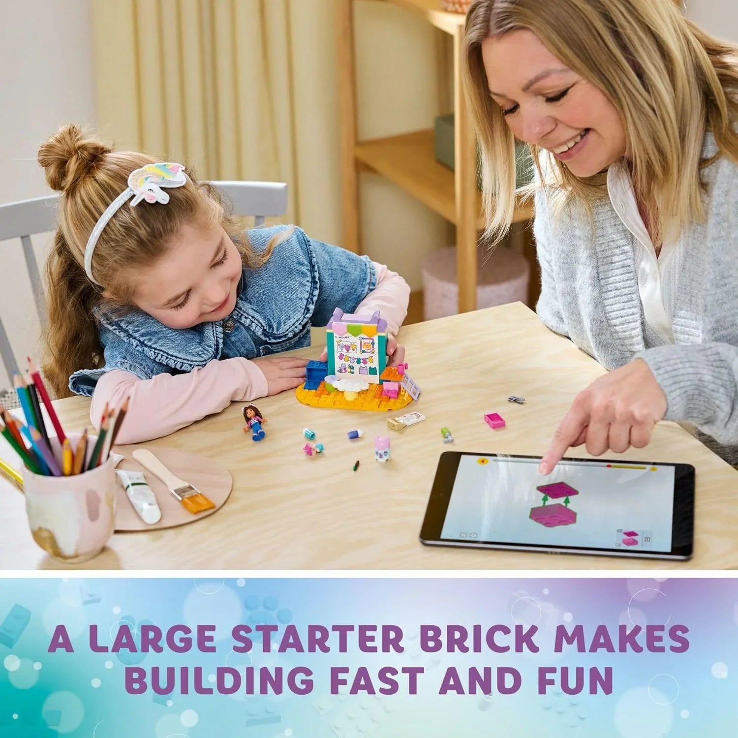Lego Gabby's Dollhouse Craft with Babykitty Building Kit [Le10795] Age- 4 Years & Above
