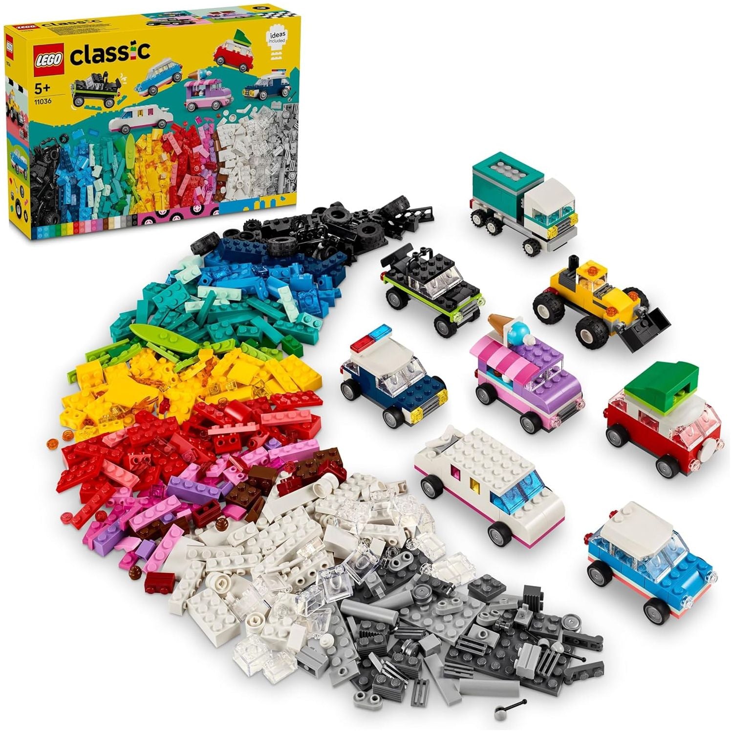 Lego Creative Vehicles Building Blocks Multicolor Age 4 Years Above Peekaboo