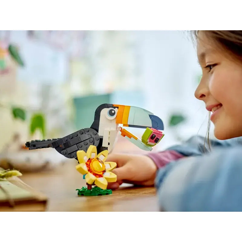 Lego Creator 3 In 1 Wild Animals Tropical Toucan Building Blocks 31173 Age- 7 Years & Above