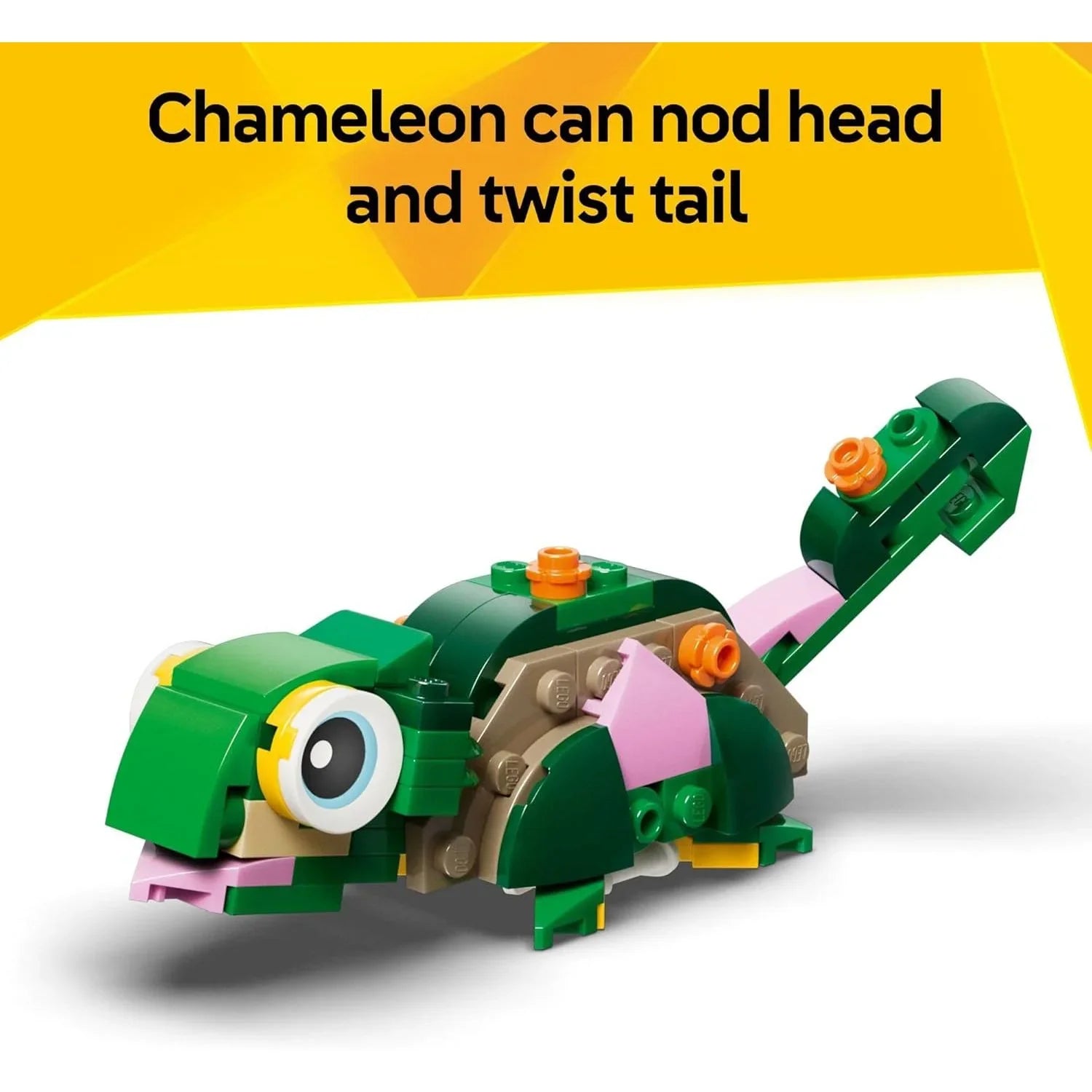 Lego Creator 3 in 1 Turtle with a Water Lily Flower 31377 Age- 7 Years and Above