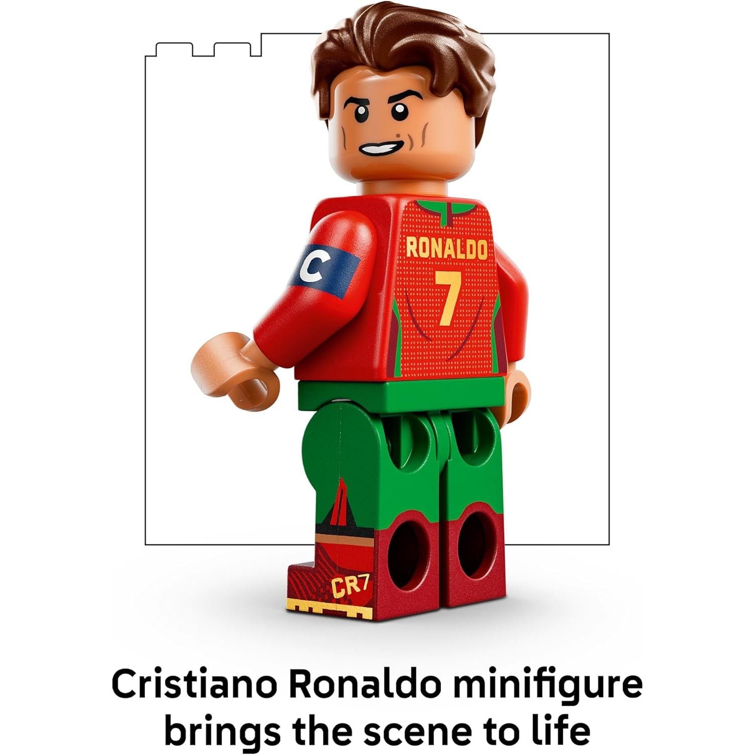 Lego Cristiano Ronaldo – Soccer Highlights Building Set (490 Pieces) 43012 Age- 10 Years & Above