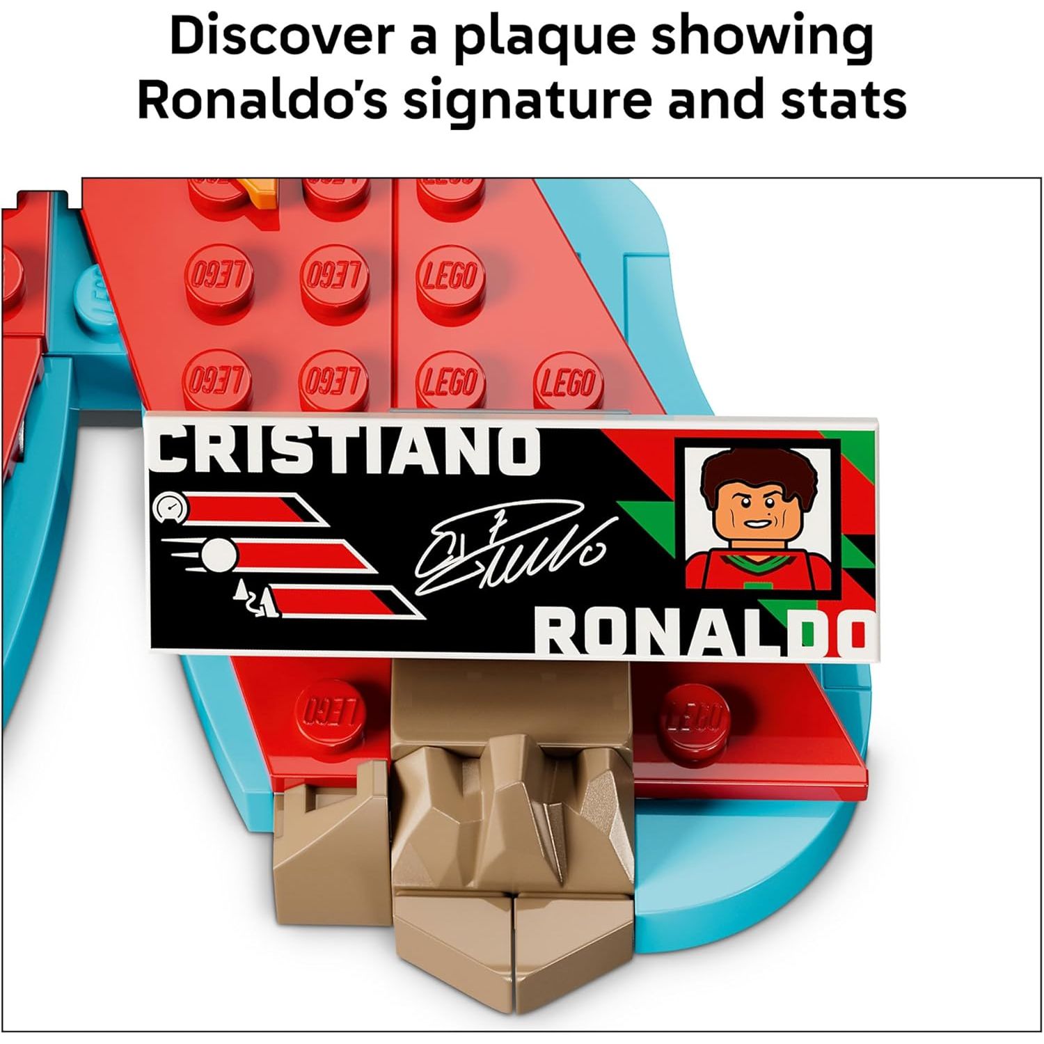 Lego Cristiano Ronaldo – Soccer Highlights Building Set (490 Pieces) 43012 Age- 10 Years & Above