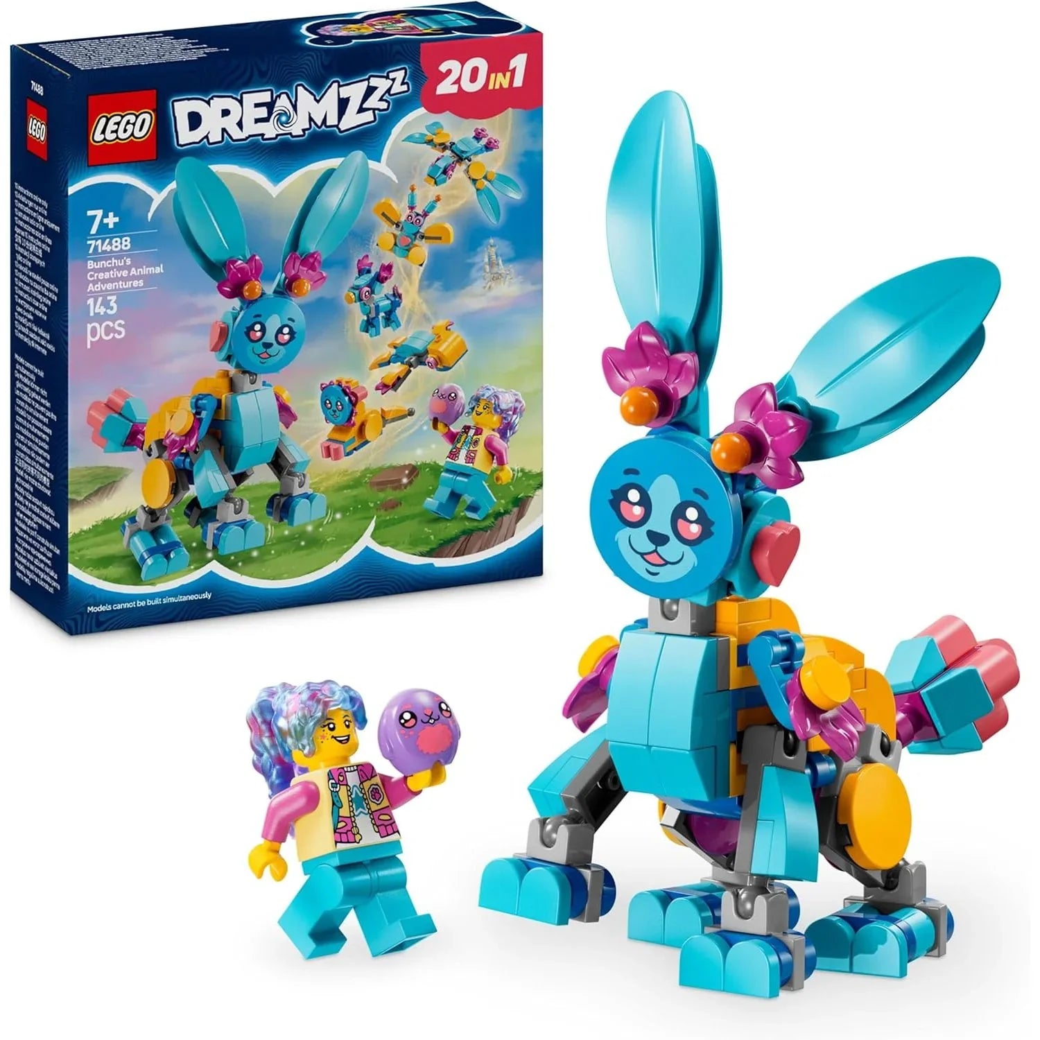 Lego DREAMZzz Bunchu’s Creative Animal Adventures [LE71488]  Age- 6 Years & Above