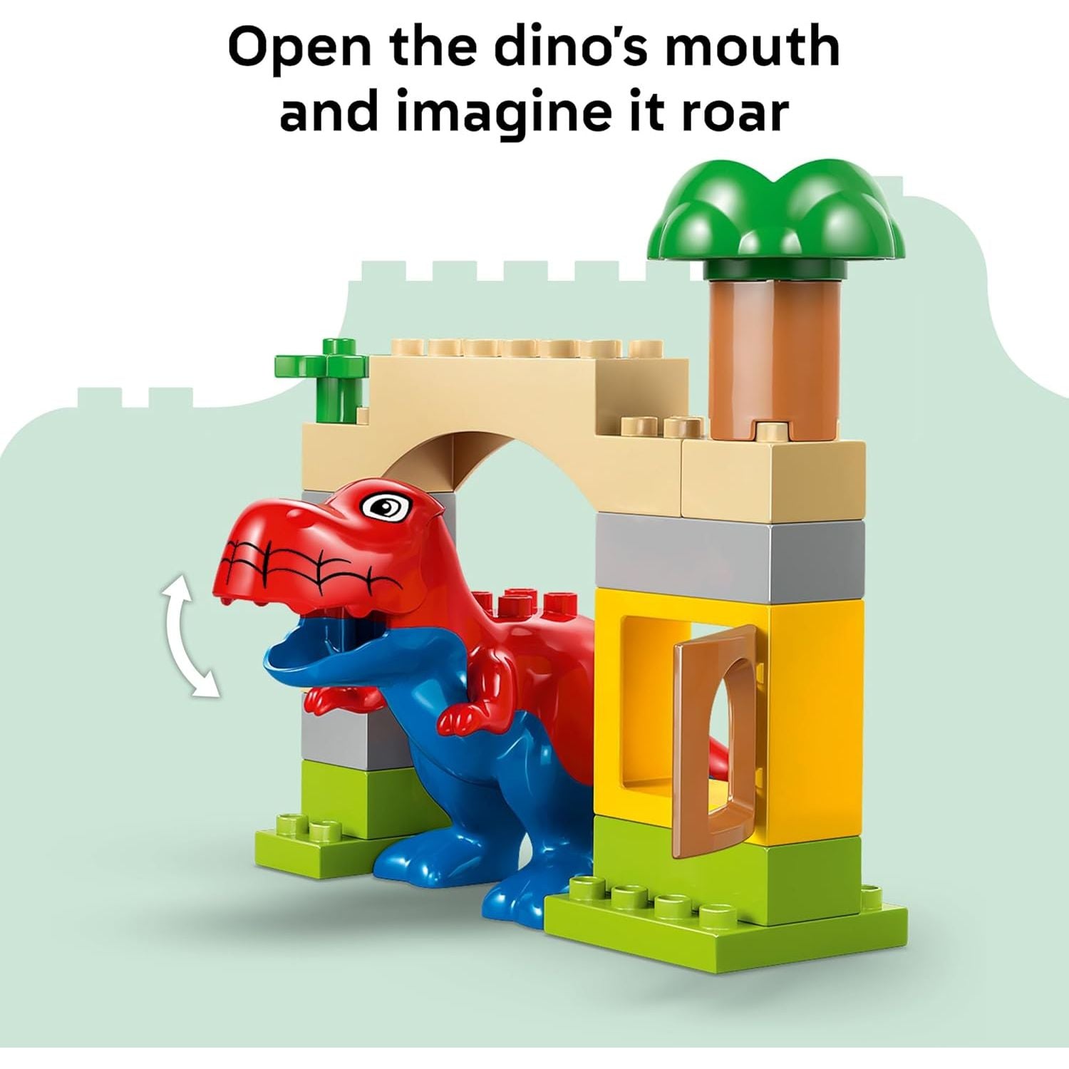 Lego DUPLO Dinosaur Spidey-Rex vs. Green Goblin 10463 Age- 2 Years & Above 