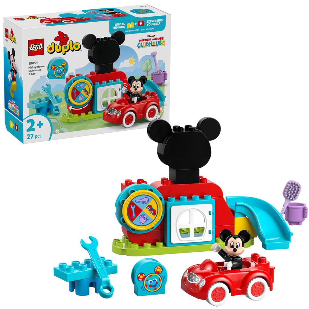 Lego DUPLO Mickey Mouse Clubhouse and Car 10454 Age- 2 Years & Above 