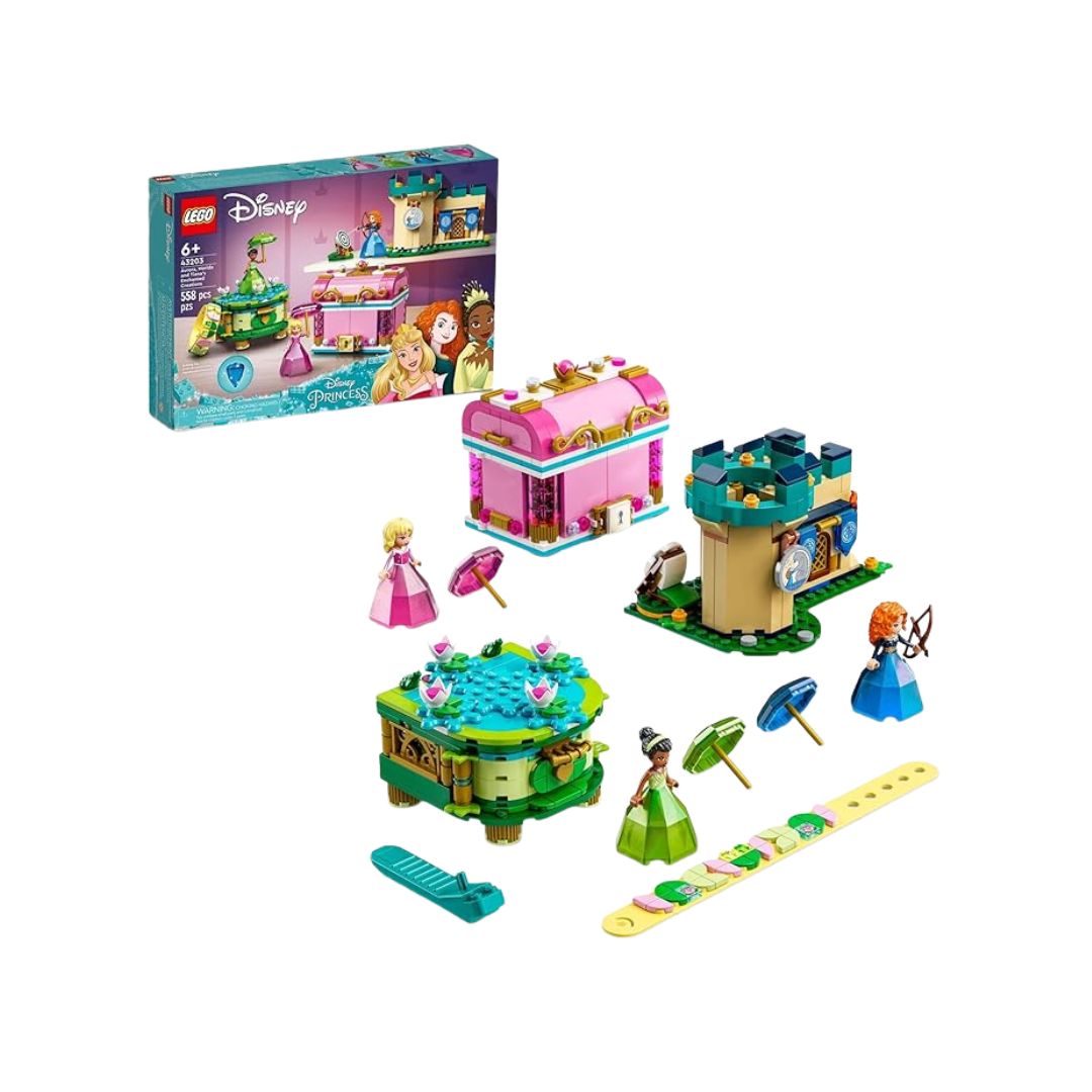 Lego Disney Aurora, Merida and TianaÃ¢â‚¬â„¢s Enchanted Creations Age- 6 Years & Above