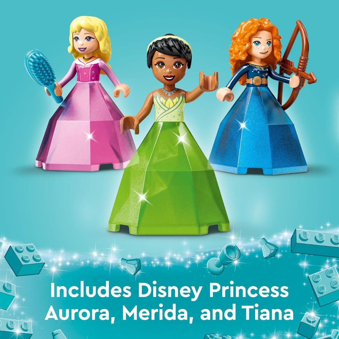 Lego Disney Aurora, Merida and TianaÃ¢â‚¬â„¢s Enchanted Creations Age- 6 Years & Above