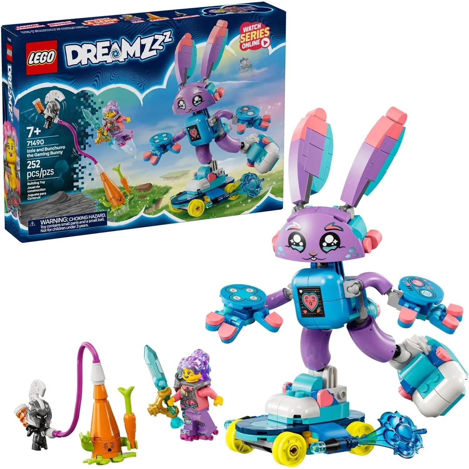 Lego DREAMZzz Izzie and Bunchurro The Gaming Bunny [LE71490]  Age- 7 Years & Above