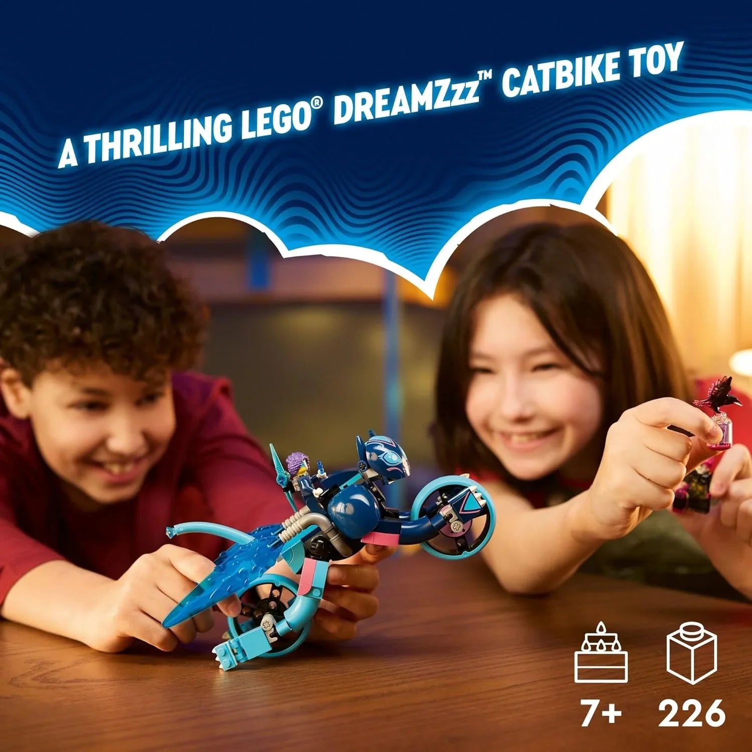 Lego DREAMZzz Zoey’s Cat Motorcycle Bike [LE71479] Age- 7 Years & Above