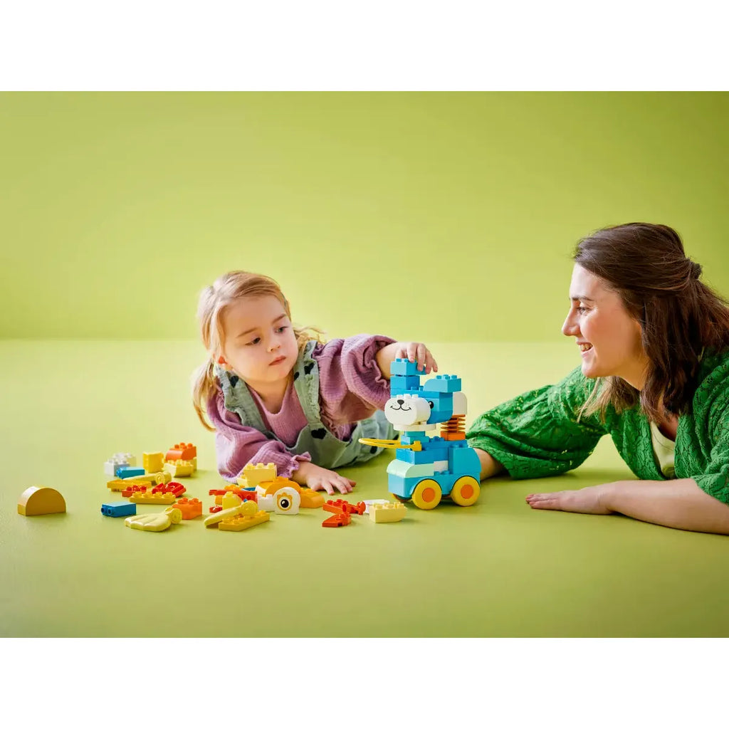 Lego Duplo 3-In-1 Animals On Wheels Building Blocks 10448 Age- 2 Years & Above