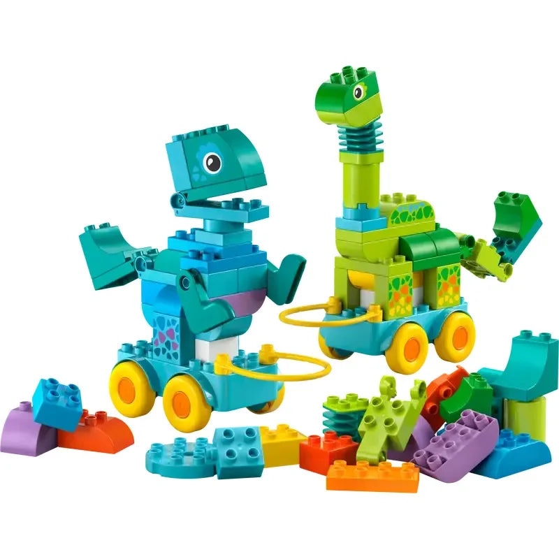 Lego Duplo 3-In-1 Dinosaurs On Wheels Building Blocks 10451 Age- 3 Years & Above